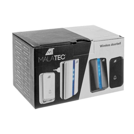 Malatec 23372 white wireless doorbell
