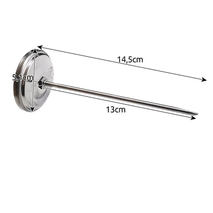 Malatec 23813 bituminous baking thermometer