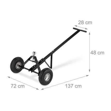 Maneuvering aid for trailers