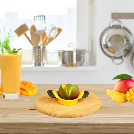 Mango Slicer with Stainless Steel Blade