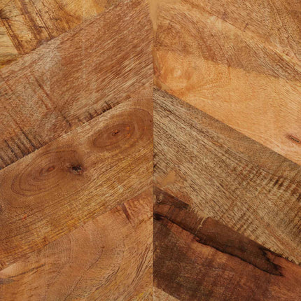 Mango Wood Coffee Tables – Set of 2, Natural Finish