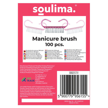 Manicure brush - 100pcs Soulima 25731