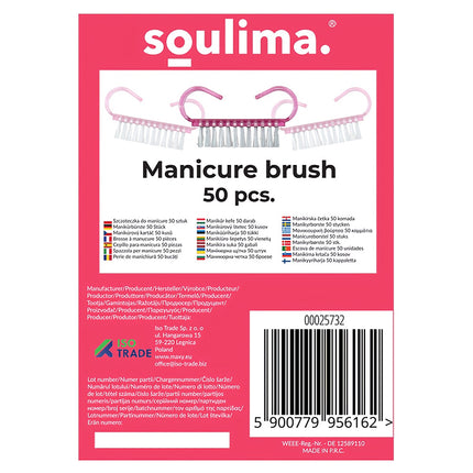 Manicure brush - 50pcs Soulima 25732