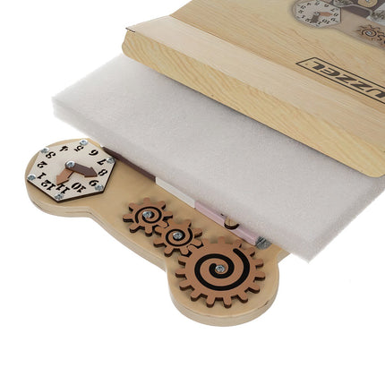 Manipulation board - Kruzzel 22584 teddy bear