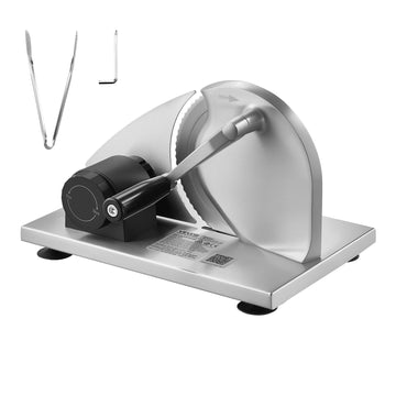 Manual Bread and Cheese Slicer, 0–15 mm Adjustable Thickness