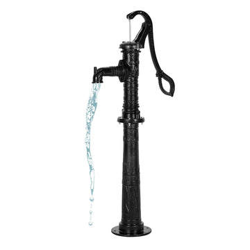 Manual Cast Iron Well Pitcher Pump, 20 Ft Lift
