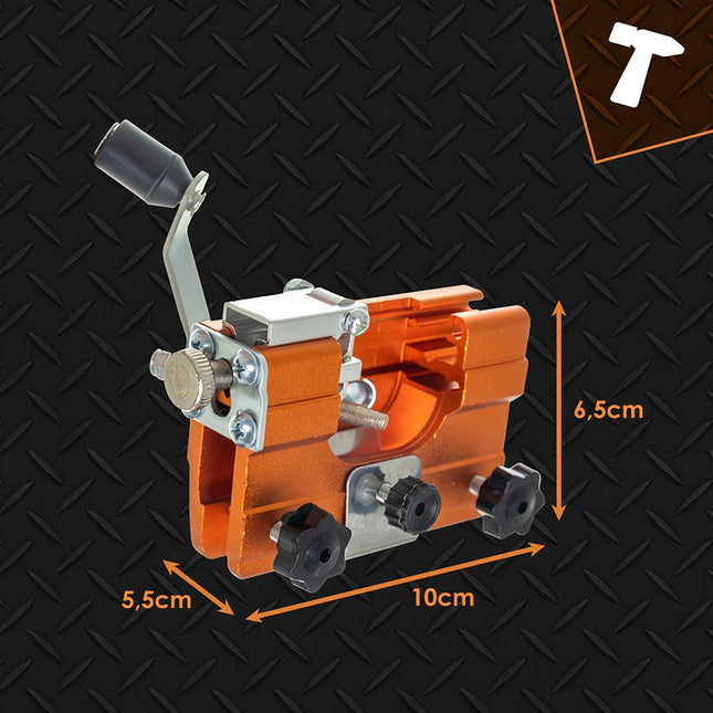 Manual Chain Sharpener, Adjustable Angle, Portable