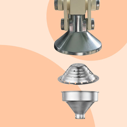 Manual Citrus Press, Cast-Iron, Stainless Steel Sieve