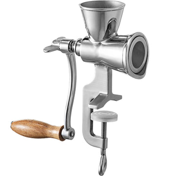 Manual Coffee Grinder, 304 Stainless Steel, Table Clamp