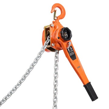 Manual Lever Chain Hoist 1.5T, 3 m G80 Chain, Dual Pawl Brake