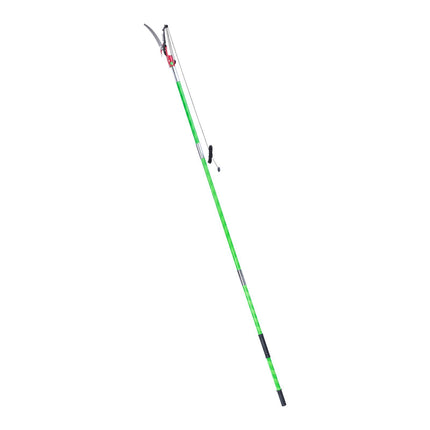 Manual Pole Saw 27 Ft Extendable Pruner, Scissors, Fiberglass