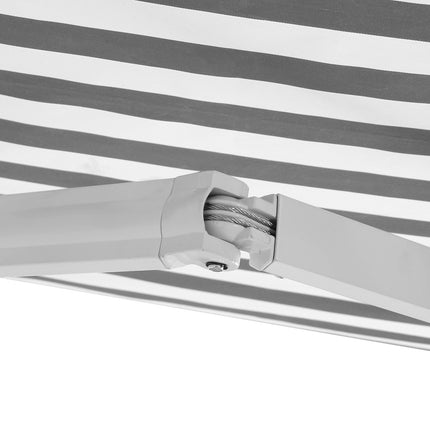 Manual Retractable Balcony Awning 300 x 250 cm, PU-Coated