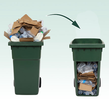Manual Steel Waste Compactor for Household Bins