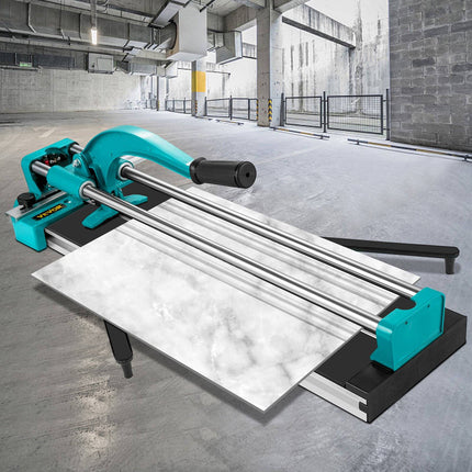 Manual Tile Cutter 24 in, Laser Guide, Double Rail