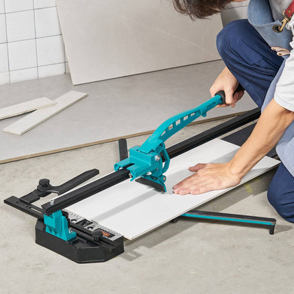 Manual Tile Cutter 800mm, Infrared Guide, Carbide Wheel