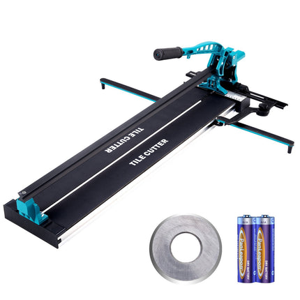 Manual Tile Cutter 800mm, Infrared Guide, Carbide Wheel