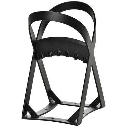 Manual wood splitter, carbon steel for camping and home use