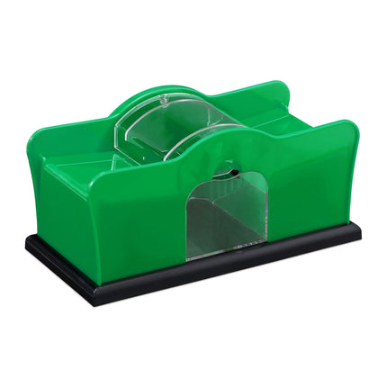Manual card shuffler