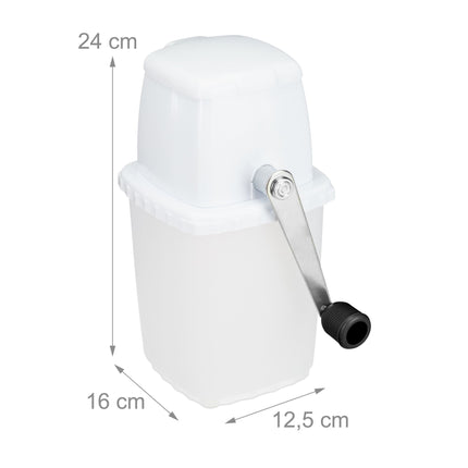 Manual ice crusher