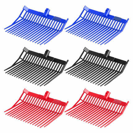 Manure Fork Replacement Heads, 6-Pack, 18-Tine PP