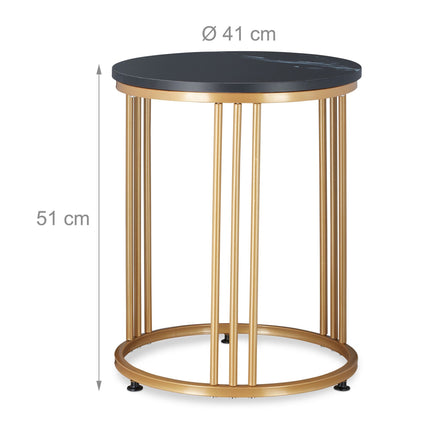 Marble side table