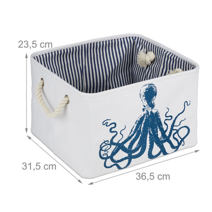 Marine style storage basket