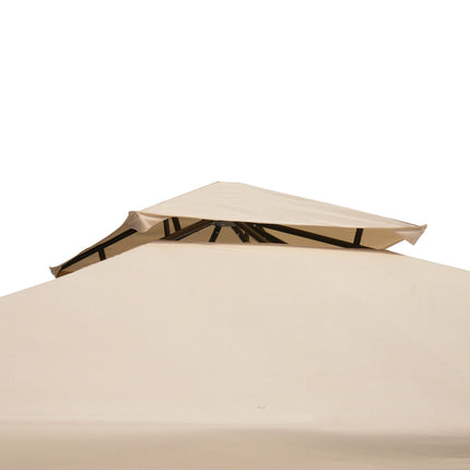 3x3M weatherproof marquee with 4 metal shelves