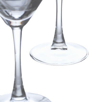 Martini glass 6-pack
