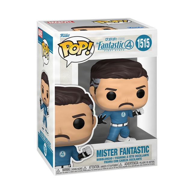 Marvel Funko Pop! Vinyl Figure - Mister Fantastic, 3.75 Inches