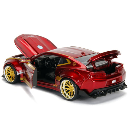 Marvel Ironman 2016 Chevy Camaro SS with Figure 1:24