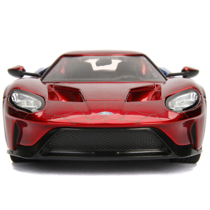 Marvel Spiderman 2017 Ford GT 1:24