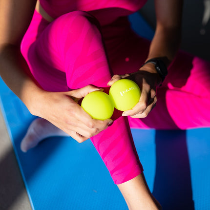 Massage Ball Set, 3 Pieces, Ideal for Muscle Relief