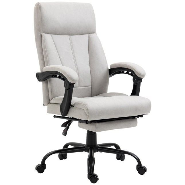 Massage Office chair with heating & footrest, height adjustable
