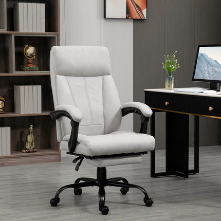 Massage Office chair with heating & footrest, height adjustable