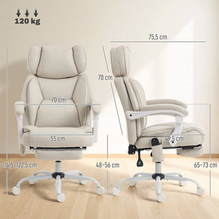 Massage Office Chair with 6-Point System and Lumbar Heat