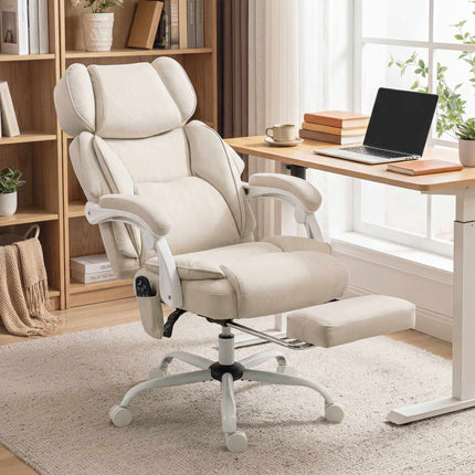 Massage Office Chair with 6-Point System and Lumbar Heat