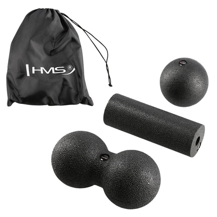 Massage Roller and Balls Set – 3 Pieces