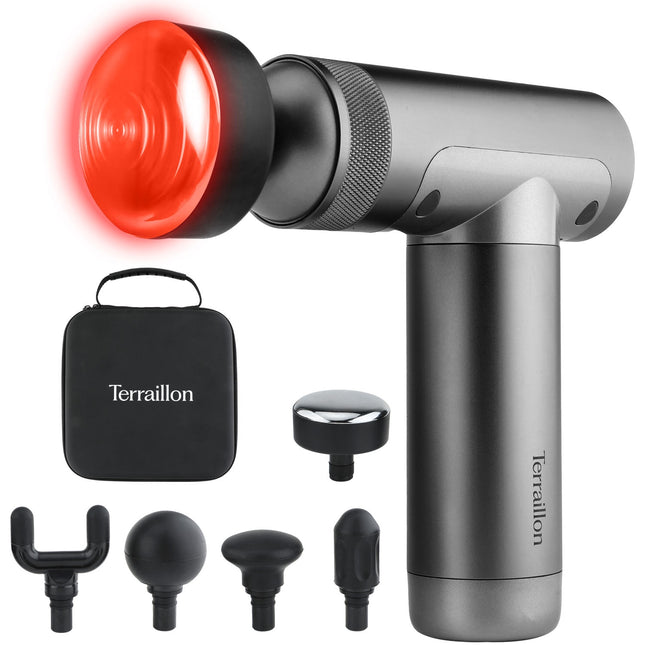 Massage gun Muscle Massager with heat, 5 accessories