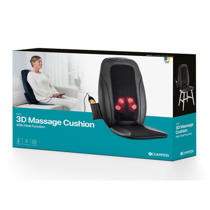 Massage pad 3D Infrared Heat 3-Zone MD210 Black