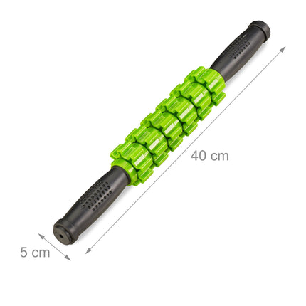 Massage roller with handle