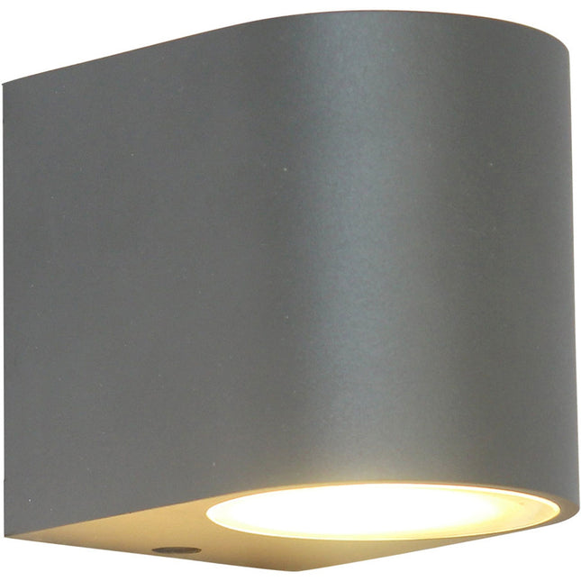 Mats I Wall luminaire GU10 socket IP44 Anthracite