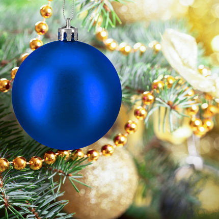 Matte Christmas Baubles Set – 100 Pieces