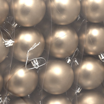 Matte Christmas Baubles Set – 100 Pieces