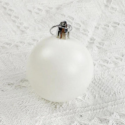 Matte Christmas Baubles Set, 50 Pieces