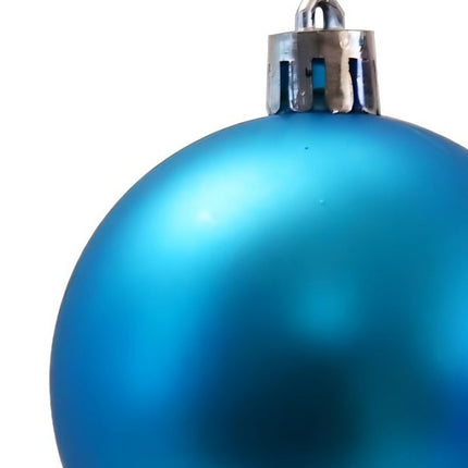 Matte Christmas Baubles Set, 50 Pieces