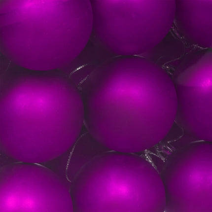 Matte Christmas Tree Baubles Set, 50 Pieces