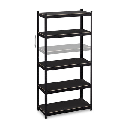 Matt, heavy shelf with 5 levels