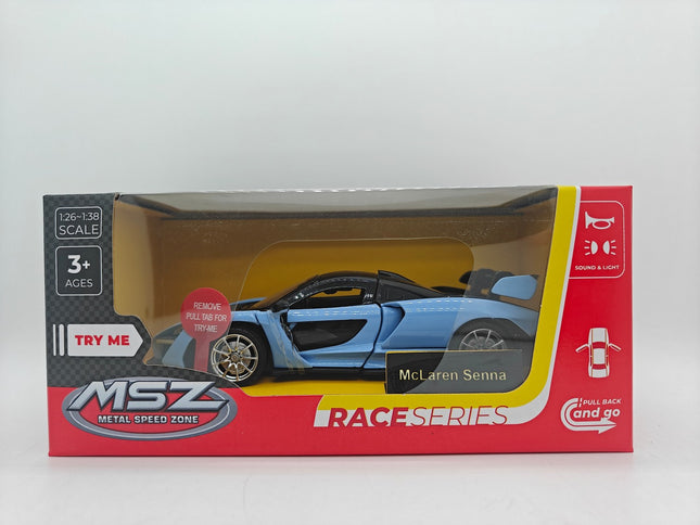 McLaren Senna Die-Cast Model Car, Scale 1:32