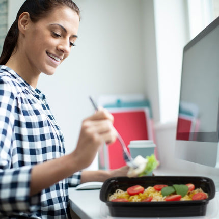 Meal preparation boxes with 1 compartment - 24 pcs