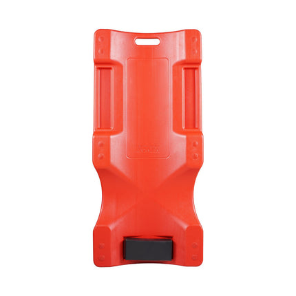 Mechanic Creeper, 36 In, 350 Lb, 6-Wheel HDPE